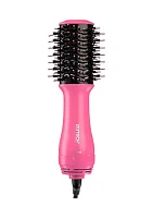 Portable 2-in-1 Hair Dryer With Volumizing Brush