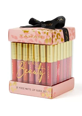 15 Piece Lip Gloss Set - $30 Value!