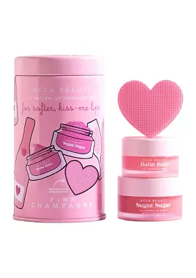 Pink Champagne 3 Piece Lip Care Set