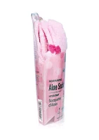  Luxury Aloe Moisture Sock 2 Pack - Pink Polka Dot