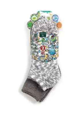 Luxury Aloe Moisture 2 Pack Socks