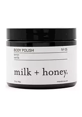 milk + honey Body Polish No.05 Lemon, Vanilla