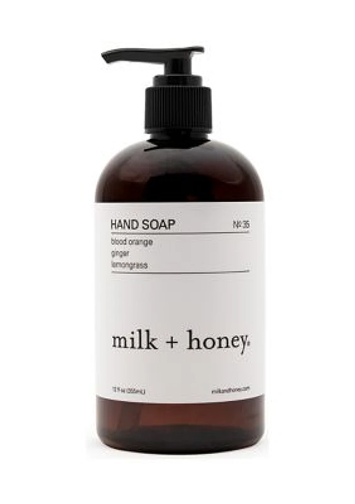 Hand Soap No.35 Blood Orange, Ginger, Lemongrass