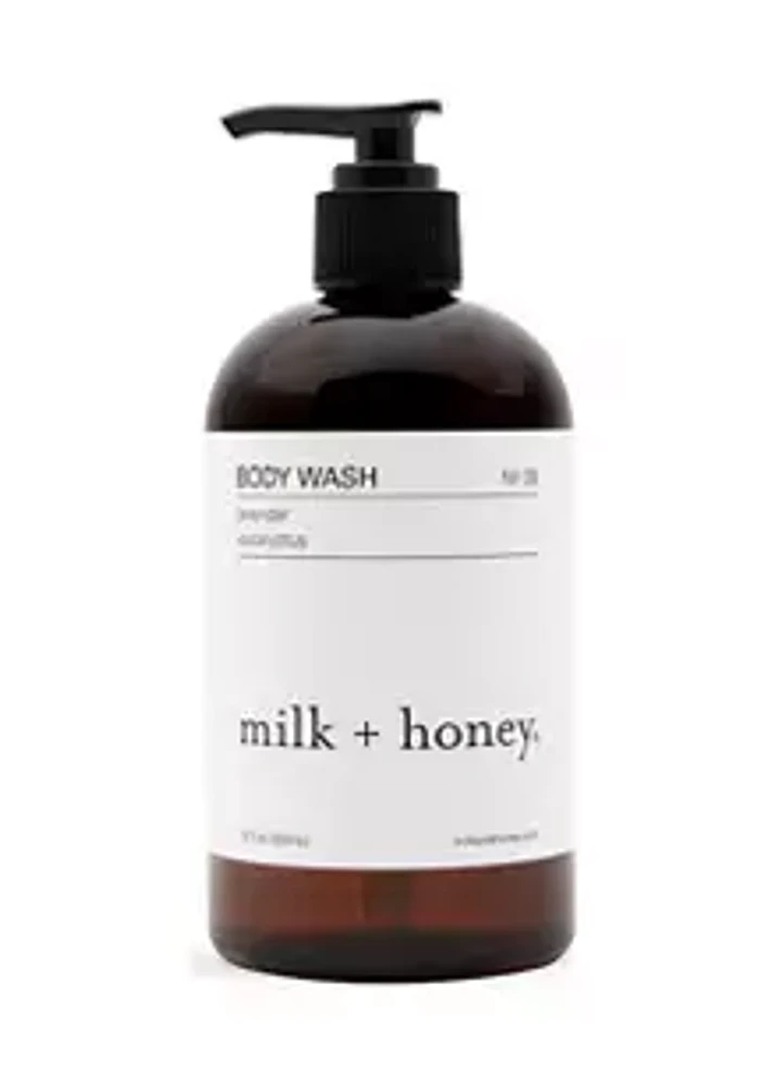 milk + honey Body Wash No.08 Lavender, Eucalyptus