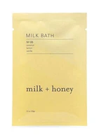 Milk Bath No.05 Lemon, Vanilla, Set of 6 Individual Packets