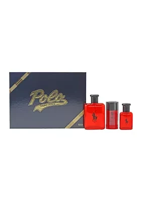 Red 3-Piece Set  - $181 Value!