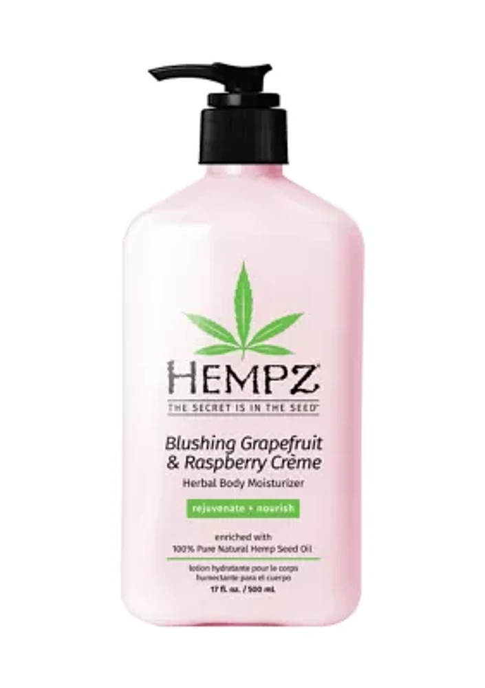 Blushing Grapefruit & Raspberry Creme Herbal Body Moisturizer