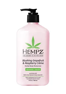 Blushing Grapefruit & Raspberry Creme Herbal Body Moisturizer