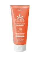 Sweet Pineapple & Honey Melon Herbal Body Sunscreen SPF