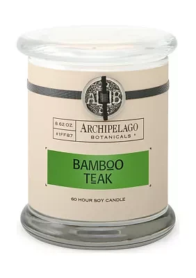 Bamboo Teak Signature Jar Candle