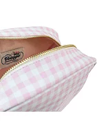 Gingham Cosmetics Bag 