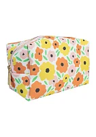 Floral Cosmetic Bag