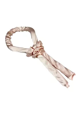 Heatless Satin Foam Curler - Light Pink 