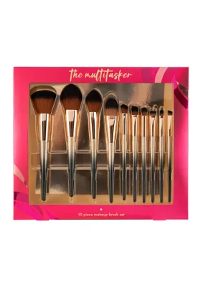 The Multitasker 10 Piece Makeup Brush Set