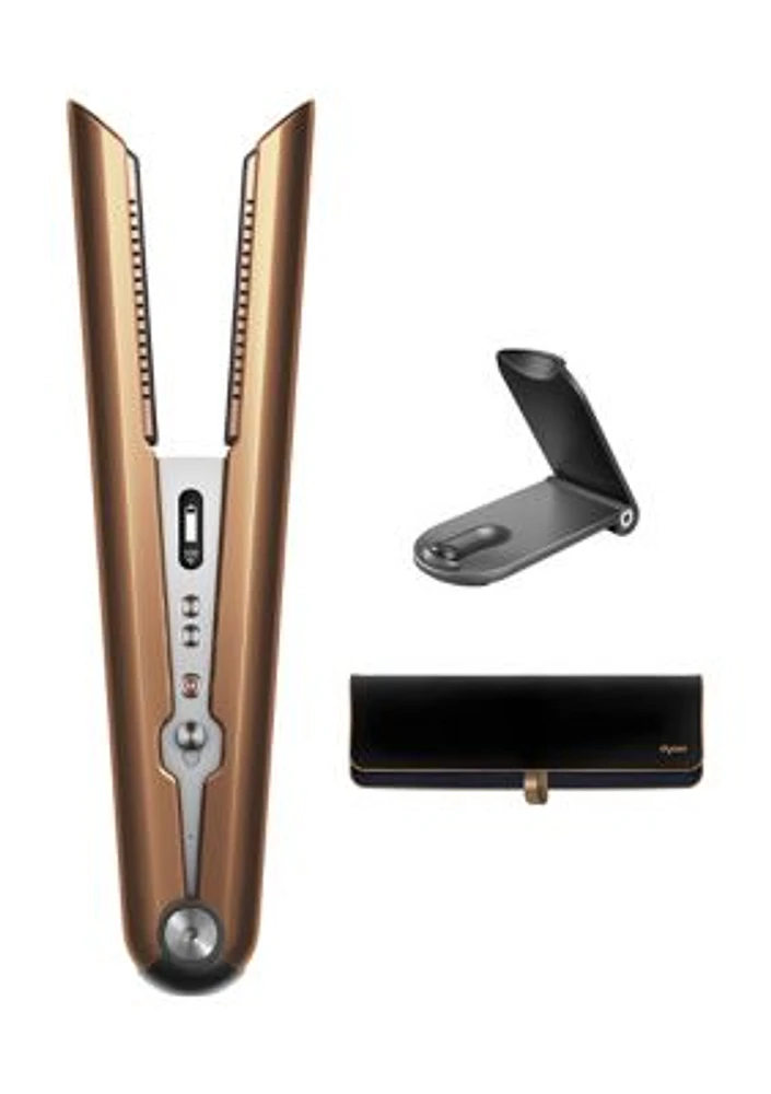 Corrale™ Hair Straightener, Nickel/Copper