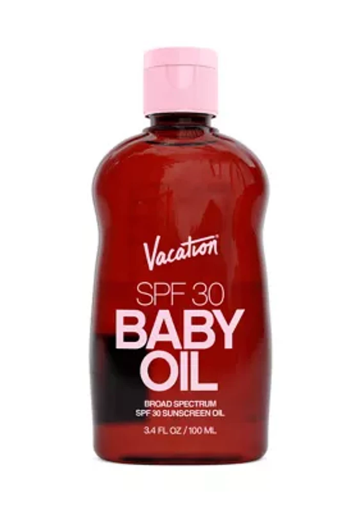 Baby Oil SPF 30