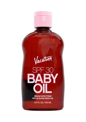 Baby Oil SPF 30