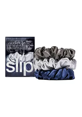 Pure Silk Large Scrunchies