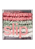 Pure Silk Skinny Scrunchies - 6 Pack