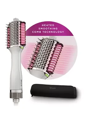 SmoothStyle™ Heated Comb & Blow Dryer Brush With Storage Bag