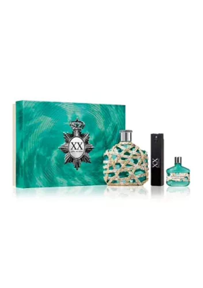 XX Artisan Teal 3-Piece Men's Cologne Gift Set - $145 Value!