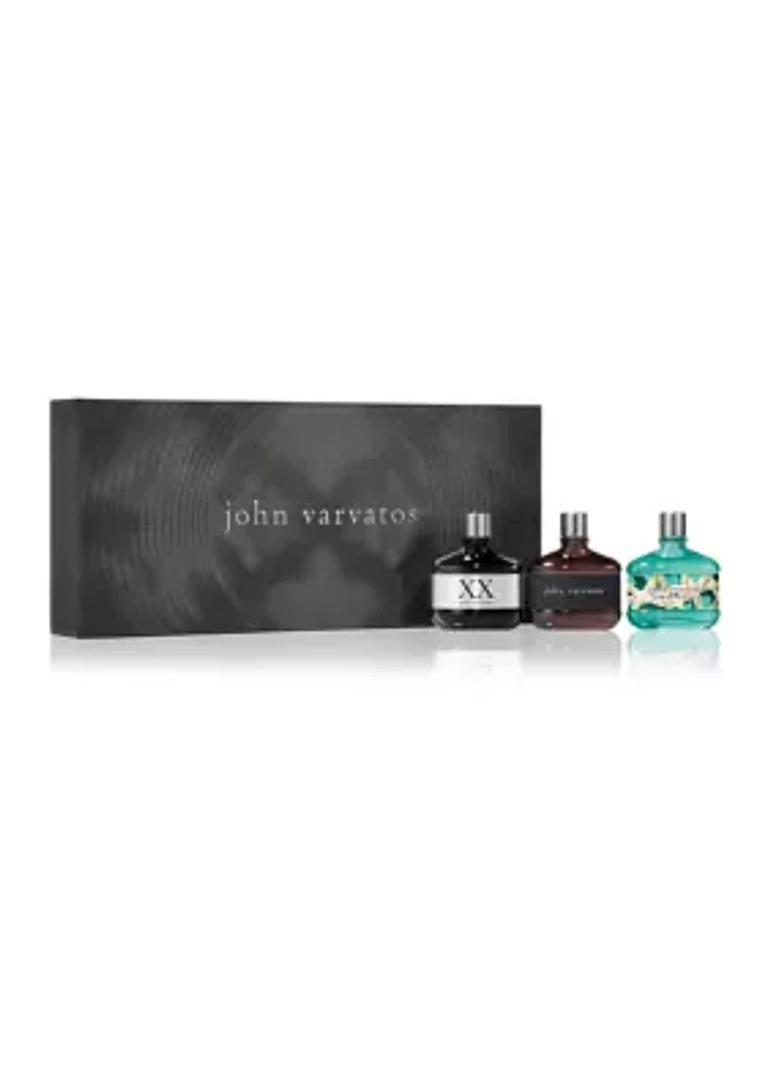 House of John Varvatos Cologne 3-Piece Coffret Gift Set for Men