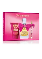 Viva La Juicy Eau de Parfum 3-Piece Fragrance Gift Set