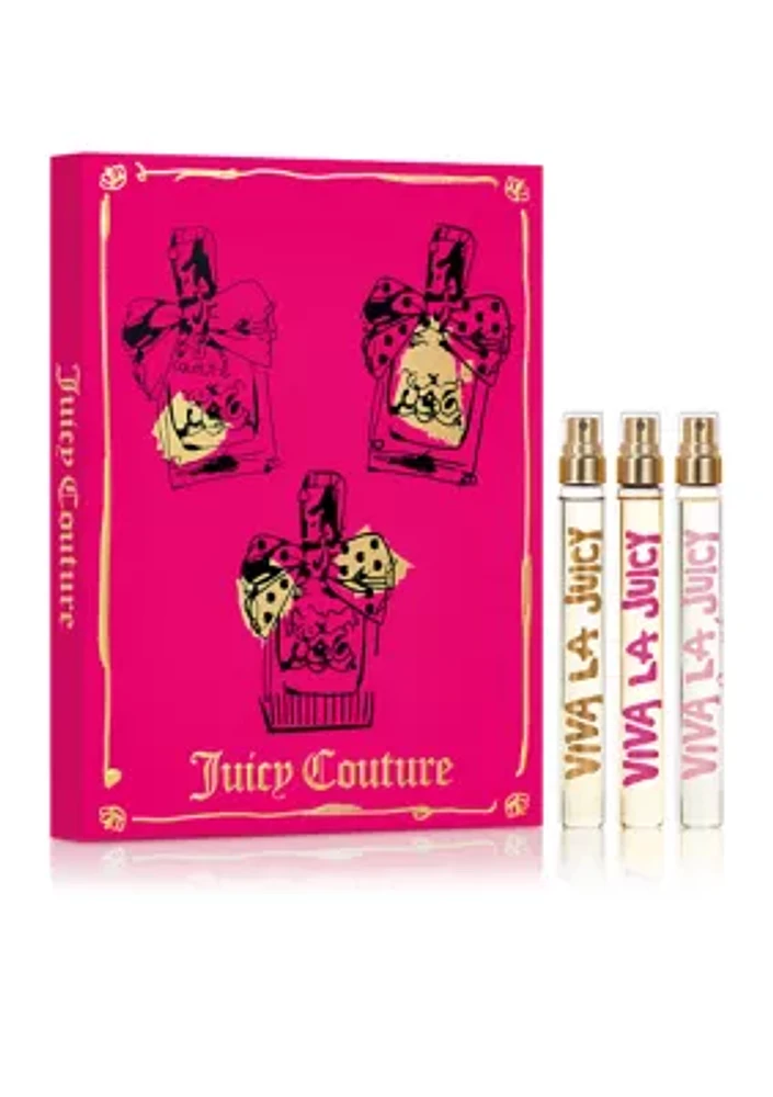 Viva La Juicy 3-Piece Travel Coffret Fragrance Gift Set - $87 Value!