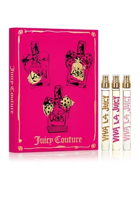 Viva La Juicy 3-Piece Travel Coffret Fragrance Gift Set - $87 Value!