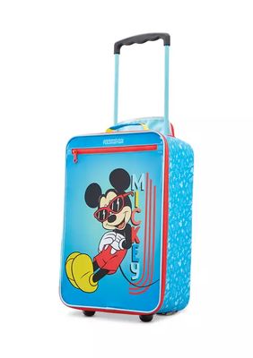Disney Kids Softside Mickey Mouse Upright Suitcase