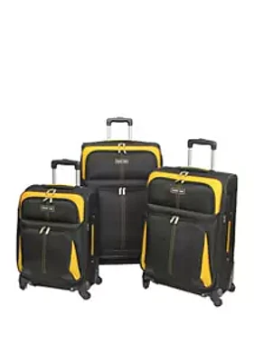 Geoffrey Beene Golden Gate 3 Piece Luggage Set