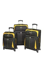 Geoffrey Beene Golden Gate 3 Piece Luggage Set