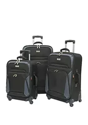 Geoffrey Beene Brentwood 3-Piece Luggage Set