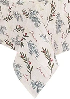 Holiday Tree Trimmings Tablecloth - Round/Oval