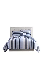 Mason Stripe Quilt Set