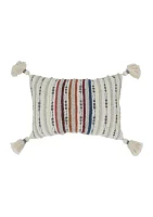 Tamin Stripe Tassel Pillow