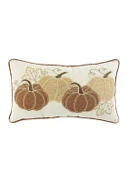 Spice Jute Pumpkin Pillow