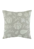 Neutral Stitched Throw Pillow