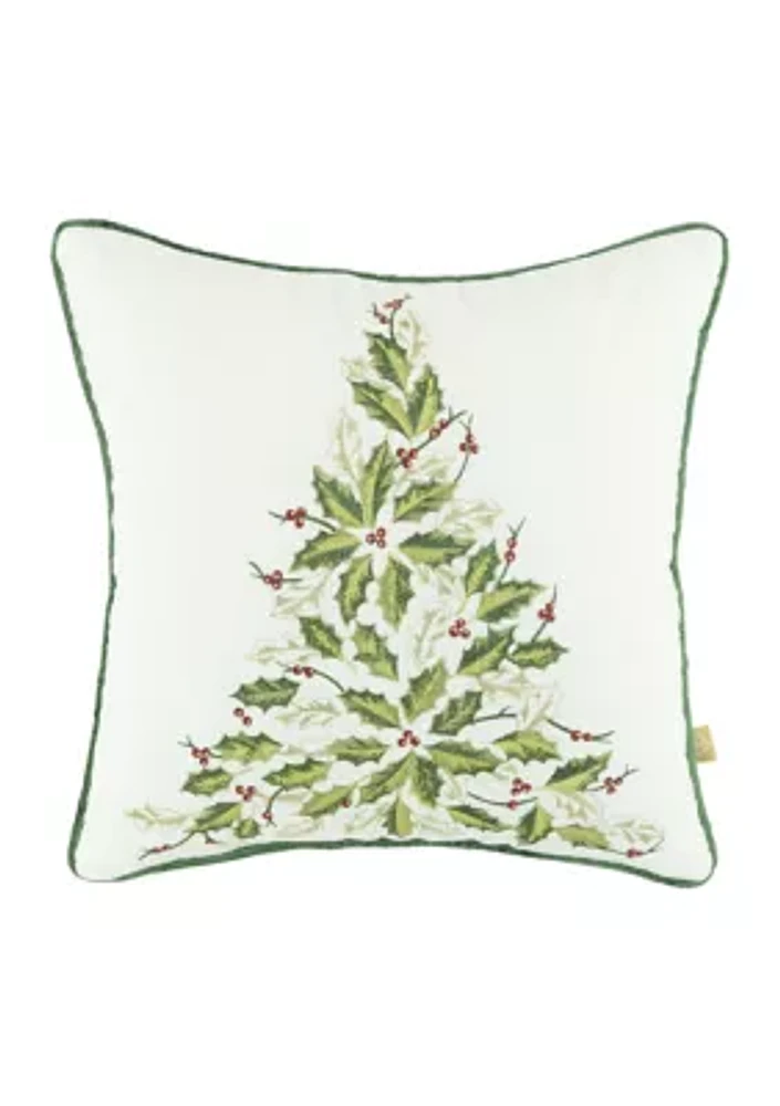 Lenox Holiday Tree Pillow