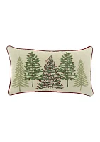 Christmas Tree Throw Pillow