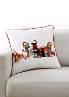 Christmas Crew Dog Pillow