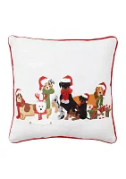 Christmas Crew Dog Pillow