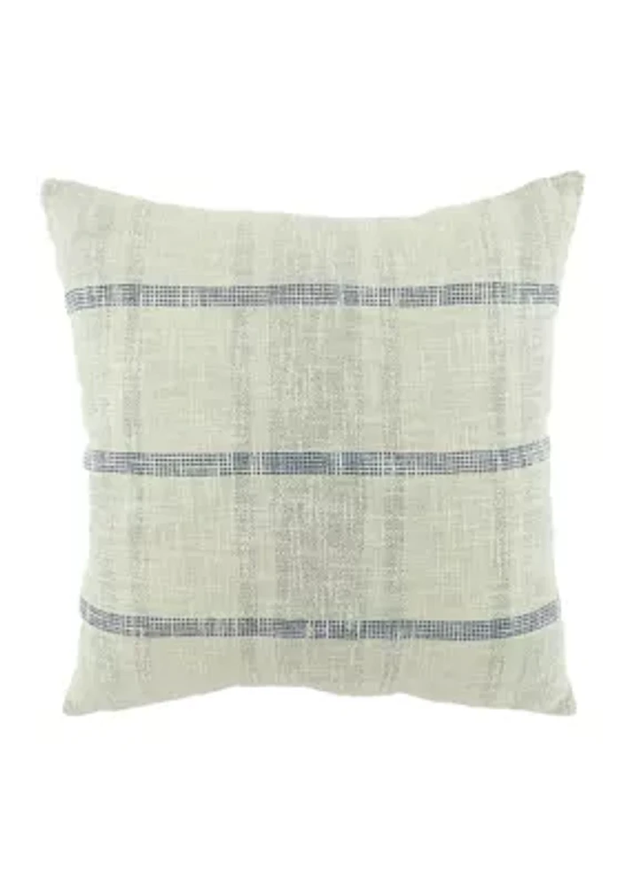 Mercer Blue Pillow