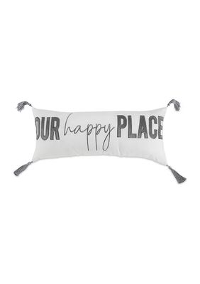 Our Happy Place Pillow