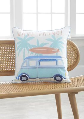 Wave Patrol Pillow