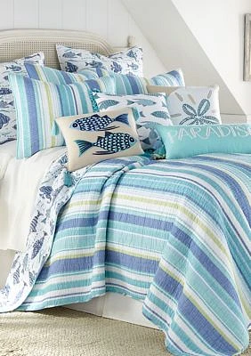 Laida Beach Full/Queen Quilt Set