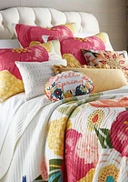 Grandiflora Full/Queen Quilt Set