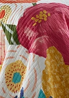 Grandiflora Full/Queen Quilt Set