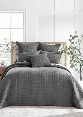 Mills Waffle Bedspread Set