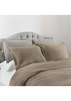 Mills Waffle Duvet Set